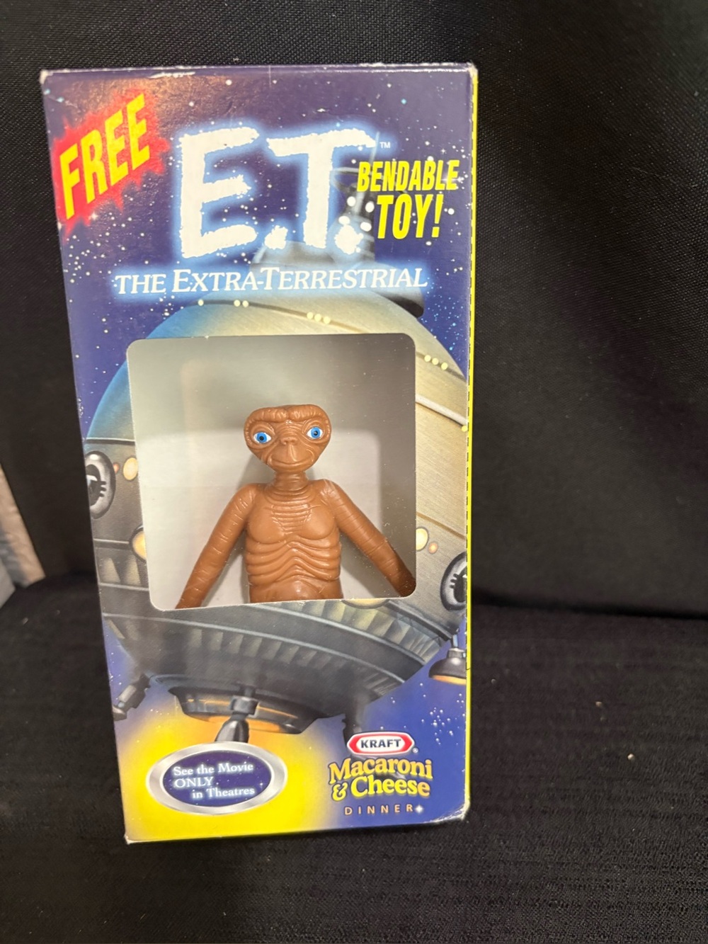 2002 Kraft Macaroni and Cheese Promo E.T. The Extra Terrestrial Toy Rare